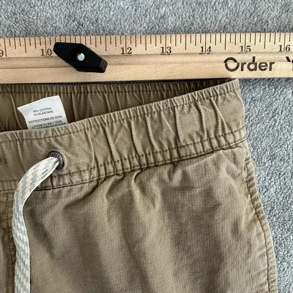 Vuori Pants Mens Small Khaki Jogger Stretch Travel Ripstop Climber Casual V412 - Picture 6 of 10